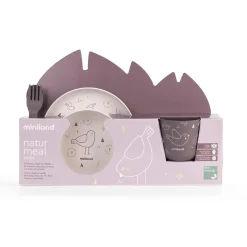 Miniland - Vajilla Naturmeal pollito