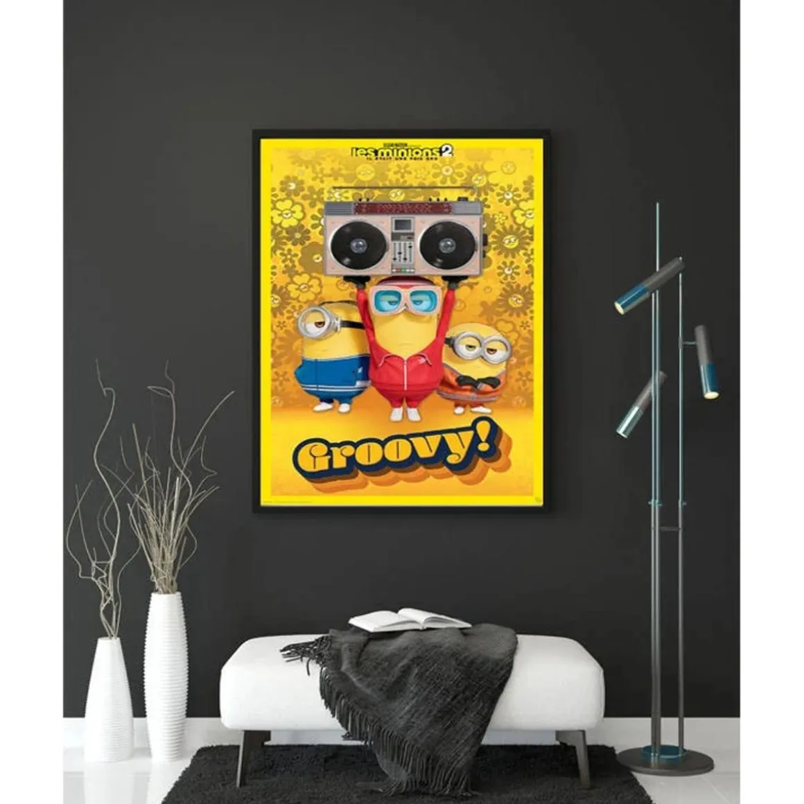 Minions - Poster Groovy Minions tamaño 91.5 x 61 cm