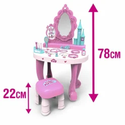 Miss Fashion - Tocador de princesa con accesorios