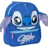 Mochila escolar azul Stitch