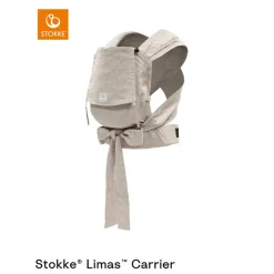 Mochila Portabebés Stokke Limas Floral Beige OCS