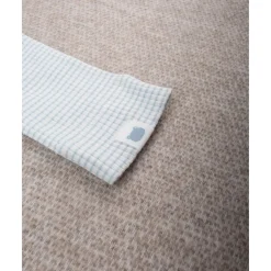 Mono de bebé rib blanco/verde