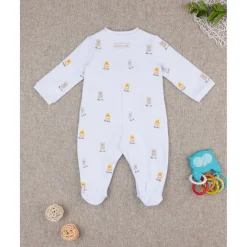 Mono unisex sonrisa bordados por todas partes