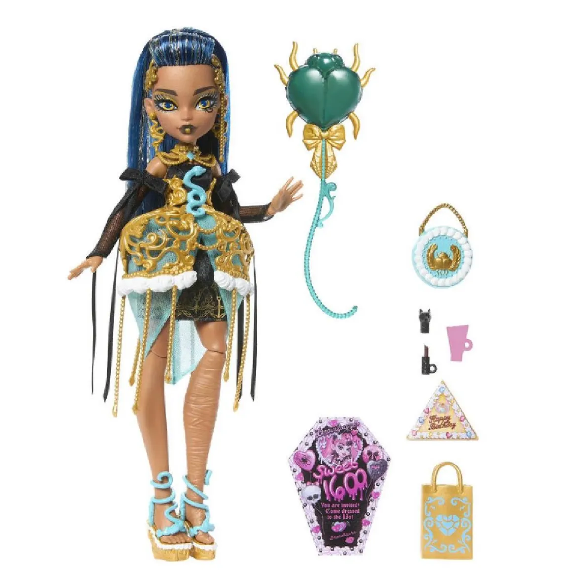 Monster High - Cleo de Nile - Colección Scary Sweet Birthday