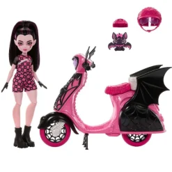 Monster High - Draculaura y su Scooter