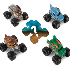 Monster Jam - Pack de 5 Mini vehículos ㅤ