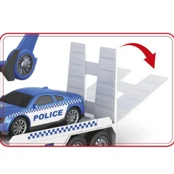 Motor & Co - Camión de rescate con helicóptero y coche (varios modelos)