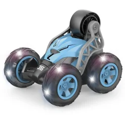 Motor & Co - Coche RC acrobacias con luz (varios colores)