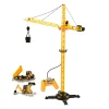 Motor & Co - Grúa de construcción 120 cm radiocontrolada con camiones ㅤ