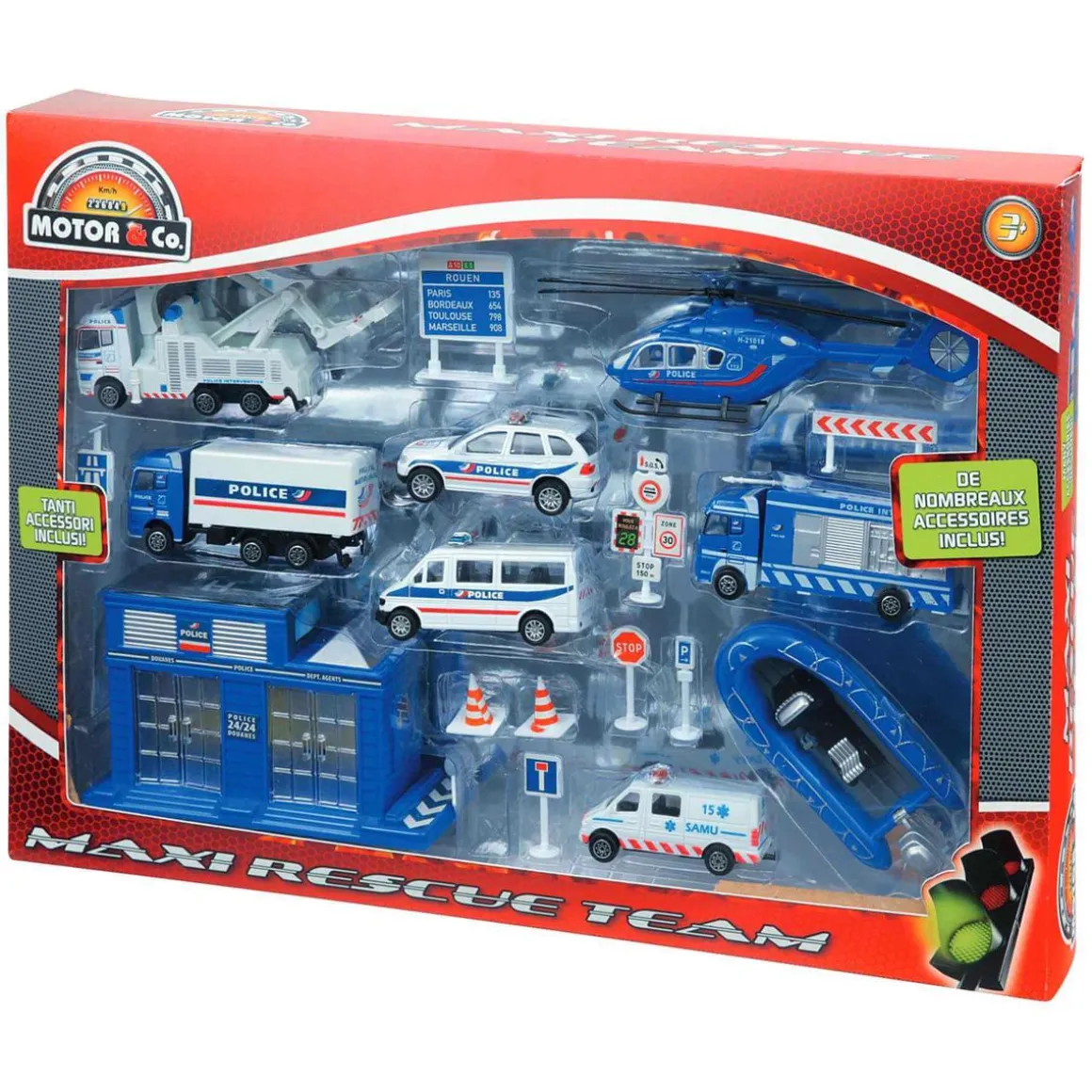 Motor & Co - Maxi Pack Vehículos Emergencia (varios modelos)