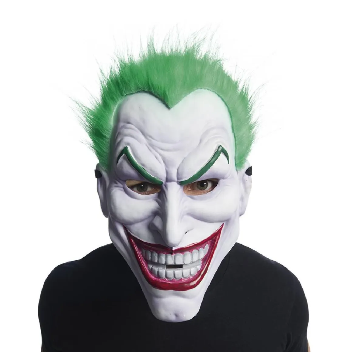 Máscara Adulto - Jóker con Pelo