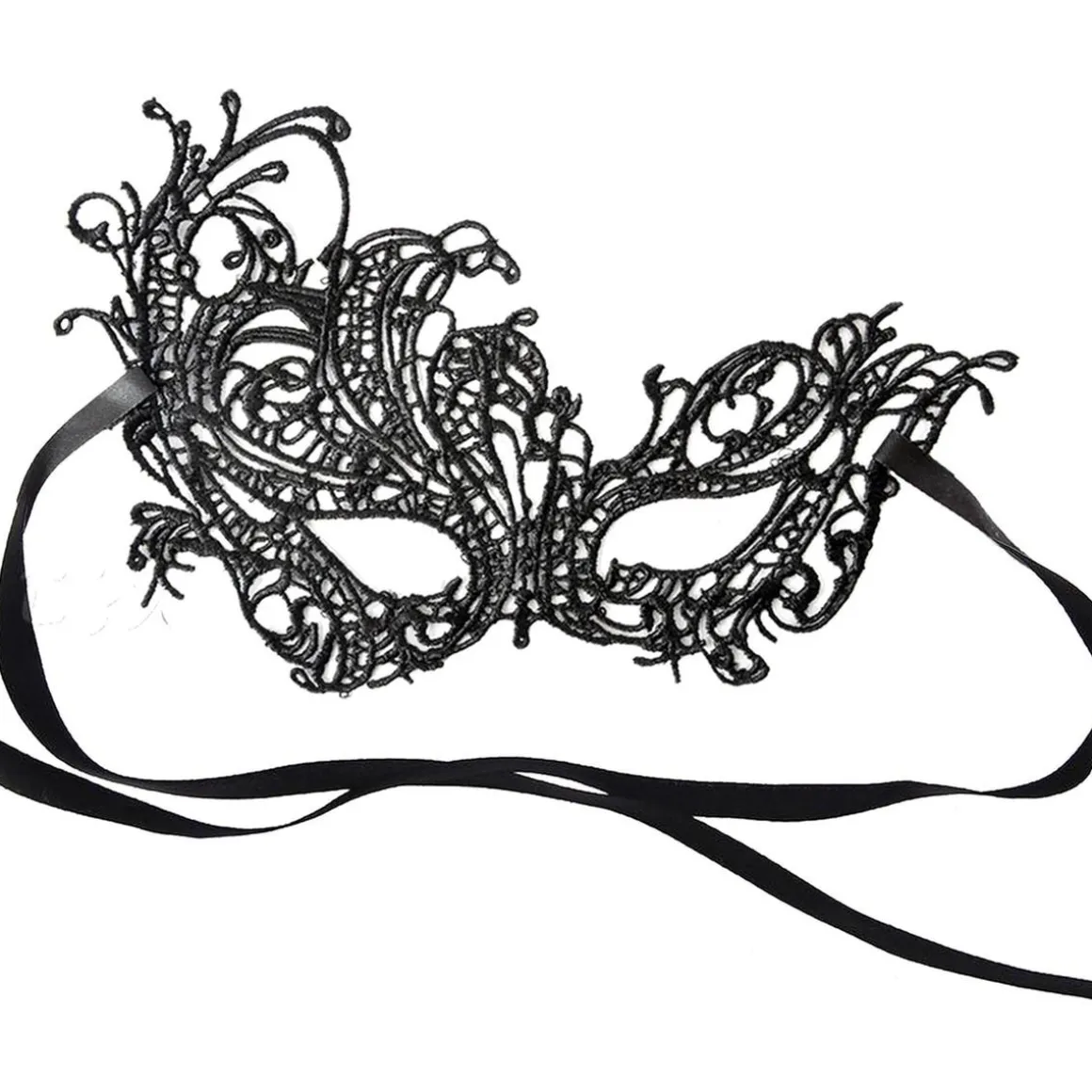 Máscara de Encaje con Diversos Motivos ㅤ
