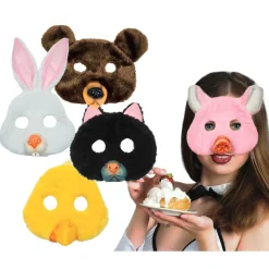 Máscara de felpa (varios modelos)