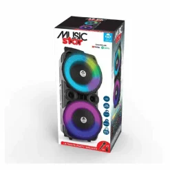 Music Star - Altavoz con efectos de luz