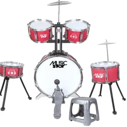 Music Star - Batería con taburete