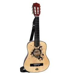 Music Star - Guitarra de madera 75 cm