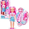 Nancy - Muñeca Verano Rosa con Chanclas a Juego ㅤ