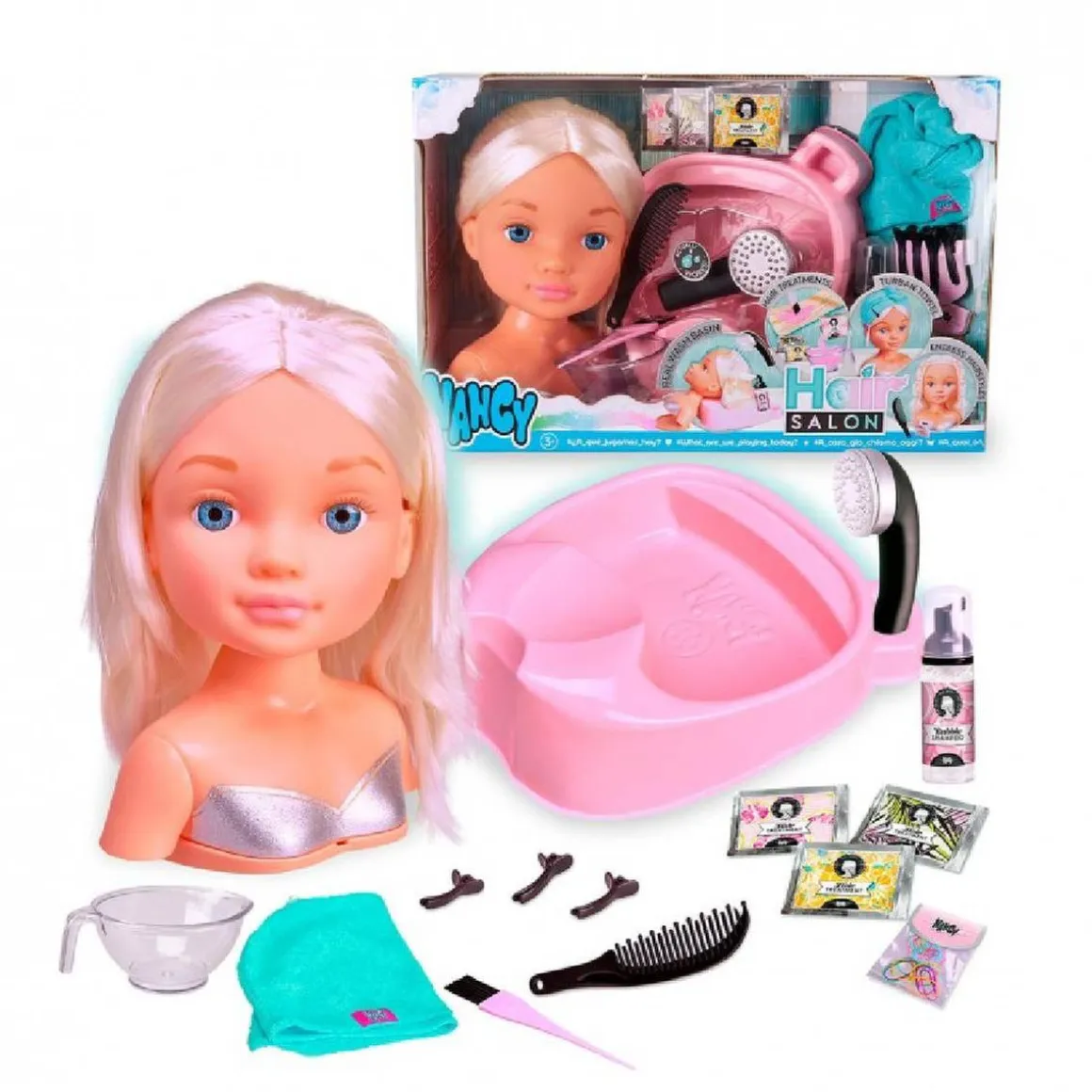 Nancy, Salon de Peluquería - Rubia