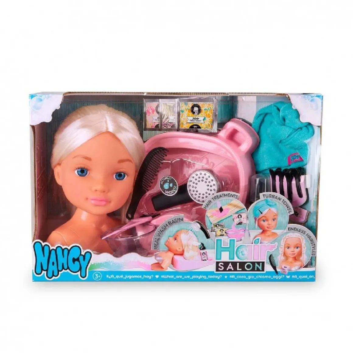 Nancy, Salon de Peluquería - Rubia