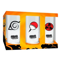 Naruto - Set 3 vasos