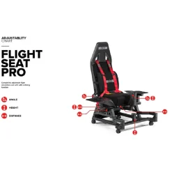 Next Level Racing - Asiento de vuelo Pro