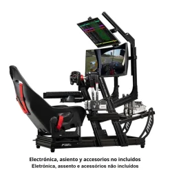 Next Level Racing - Cockpit F-GT Elite Lite de Montaje Frontal y Lateral
