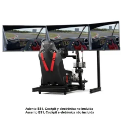 Next Level Racing - Soporte Triple Monitor Elite Black