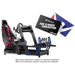 Next Level Racing Cockpit Aluminium Simulator para sillón Gaming iRacing Edition