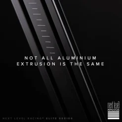 Next Level Racing Cockpit Aluminium Simulator para sillón Gaming iRacing Edition