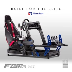 Next Level Racing Cockpit Aluminium Simulator para sillón Gaming iRacing Edition
