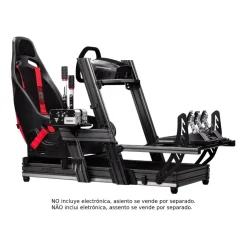 Next Level Racing Cockpit Aluminium Simulator para sillón Gaming Wheel Plate Edition