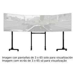 Next Level Racing Soporte independiente para tres monitores