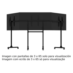 Next Level Racing Soporte independiente para tres monitores