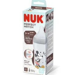 Nuk - Biberón Perfect Match 260 ml Mickey