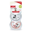 Nuk - Pack 2 chupetes Space silicona Minnie 18-36 meses