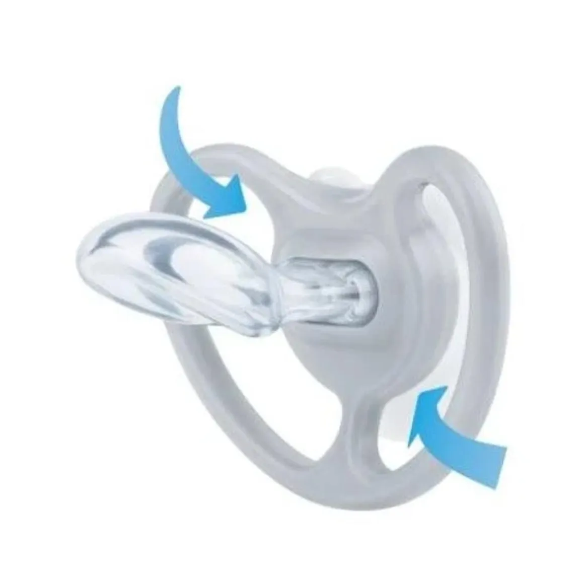 Nuk - Pack 2 chupetes Space silicona Minnie 6-18 meses