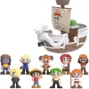 One Piece - Barco Going Merry con 10 figuras