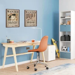 One Piece - Set 2 pósters Chibi Wanted Luffy & Ace 52 x 38 cm