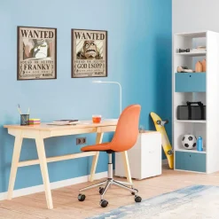 One Piece - Set 2 Pósters Wanted Usopp & Franky 52 x 38 cm