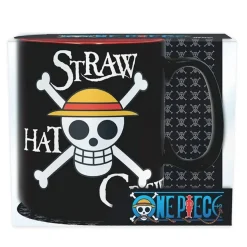 One Piece - Taza Luffy y calavera 460ml