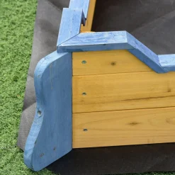 Outsunny - Arenero galeón de madera