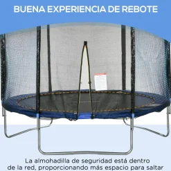 Outsunny - Cama elástica infantil 305 cm