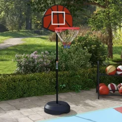 Outsunny - Canasta baloncesto con diana
