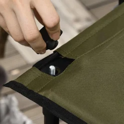 Outsunny - Carro con tablero plegable Verde