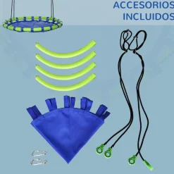 Outsunny - Columpio infantil nido