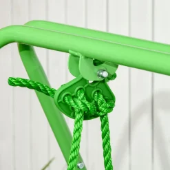 Outsunny - Columpio infantil de acero