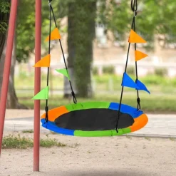 Outsunny - Columpio Nido de Tela Oxford