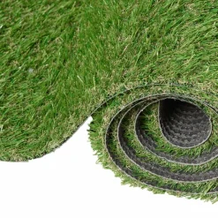 Outsunny - Césped artificial 3x1m altura de hierba 25mm