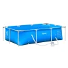 Outsunny - Piscina desmontable tubular de acero azul 2.100 l con depuradora
