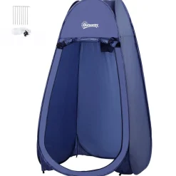 Outsunny - Tienda camping Pop Up Azul oscuro